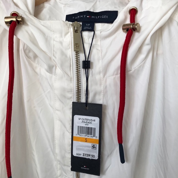 NWT Tommy Hilfiger Cropped Packable Outdoor Jacket - Picture 3 of 5